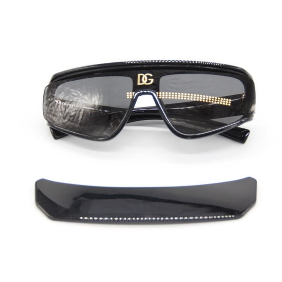 NEW DOLCE&GABBANA DG6177 501/87 UNISEX BLACK SUNGLASSES DOLCE&GABBANA DG 6177 - Picture 5 of 13